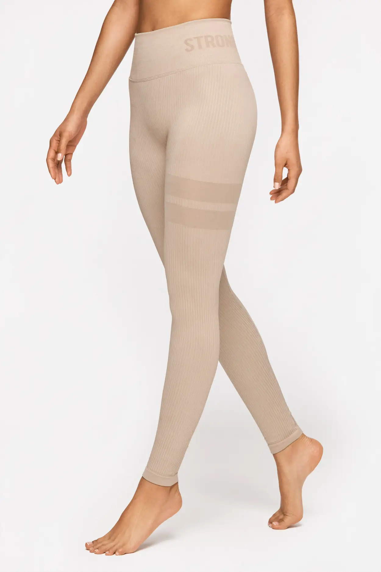 Tyra Tights Taupe Matte