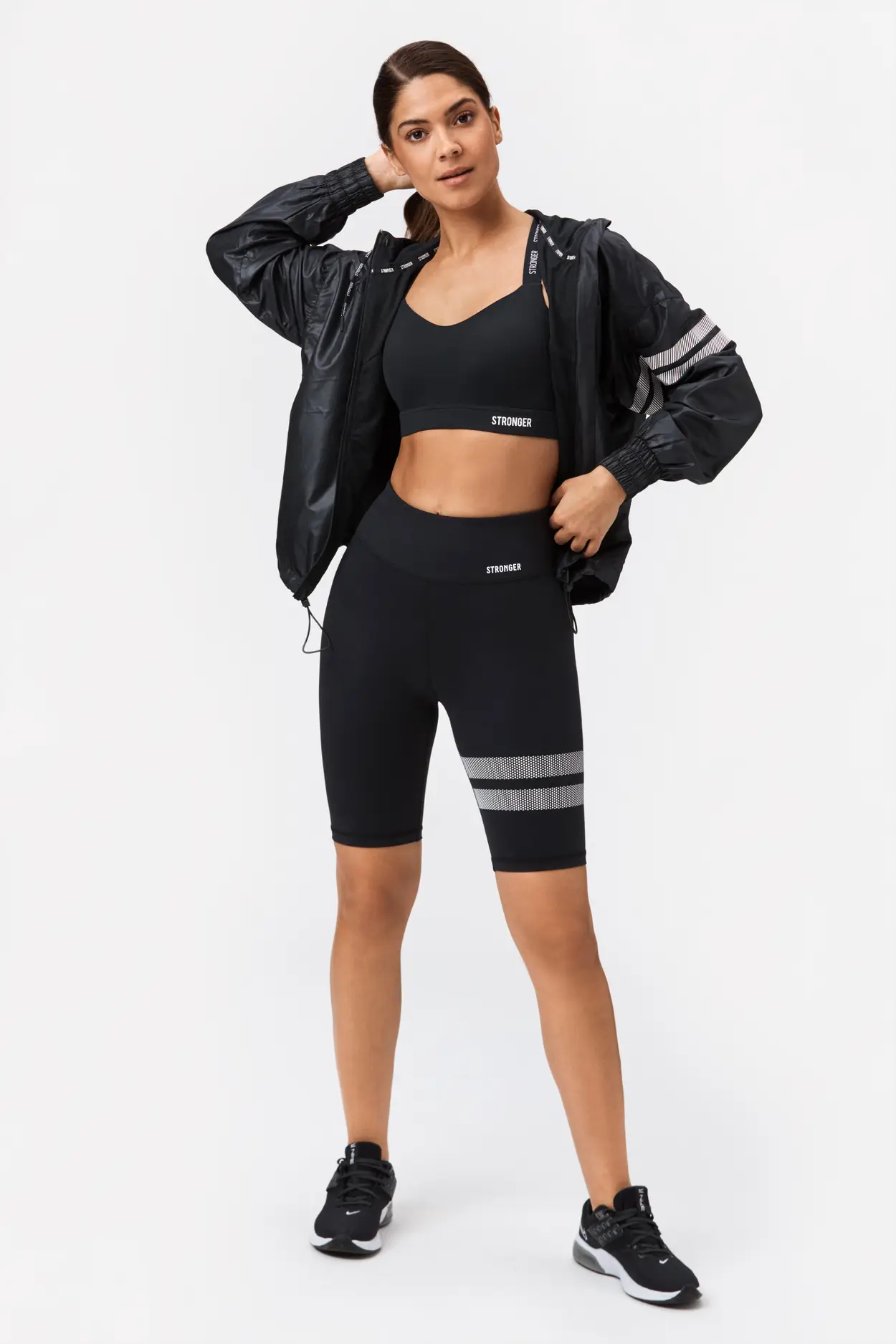 Yummie Cora Shaping Bike Short, Black, Size L/XL, from Soma