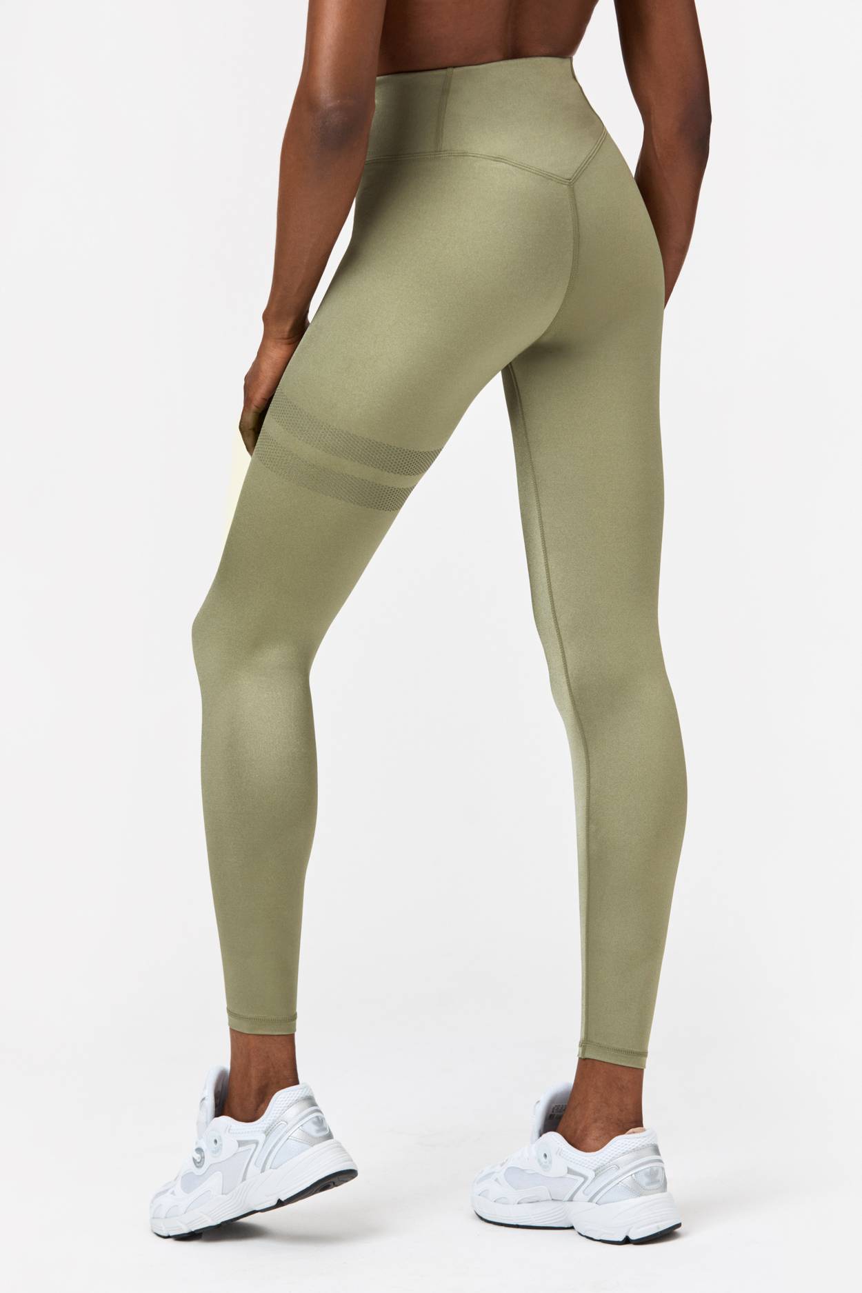 Lustrous High Rise Leggings Lead – BeJupo