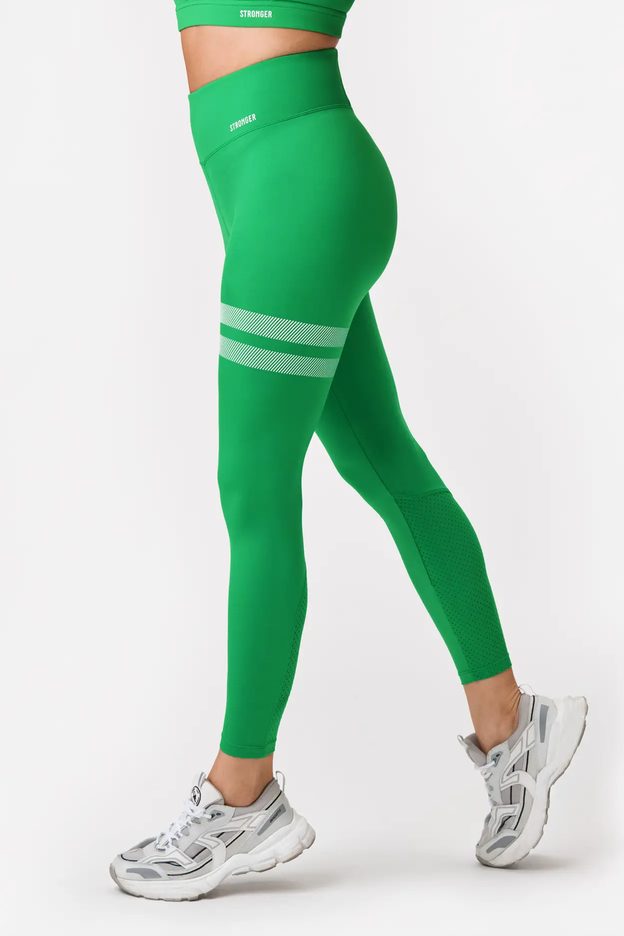 Calia high rise 7/8 legging mint green compression waist size large - $35 -  From Britney