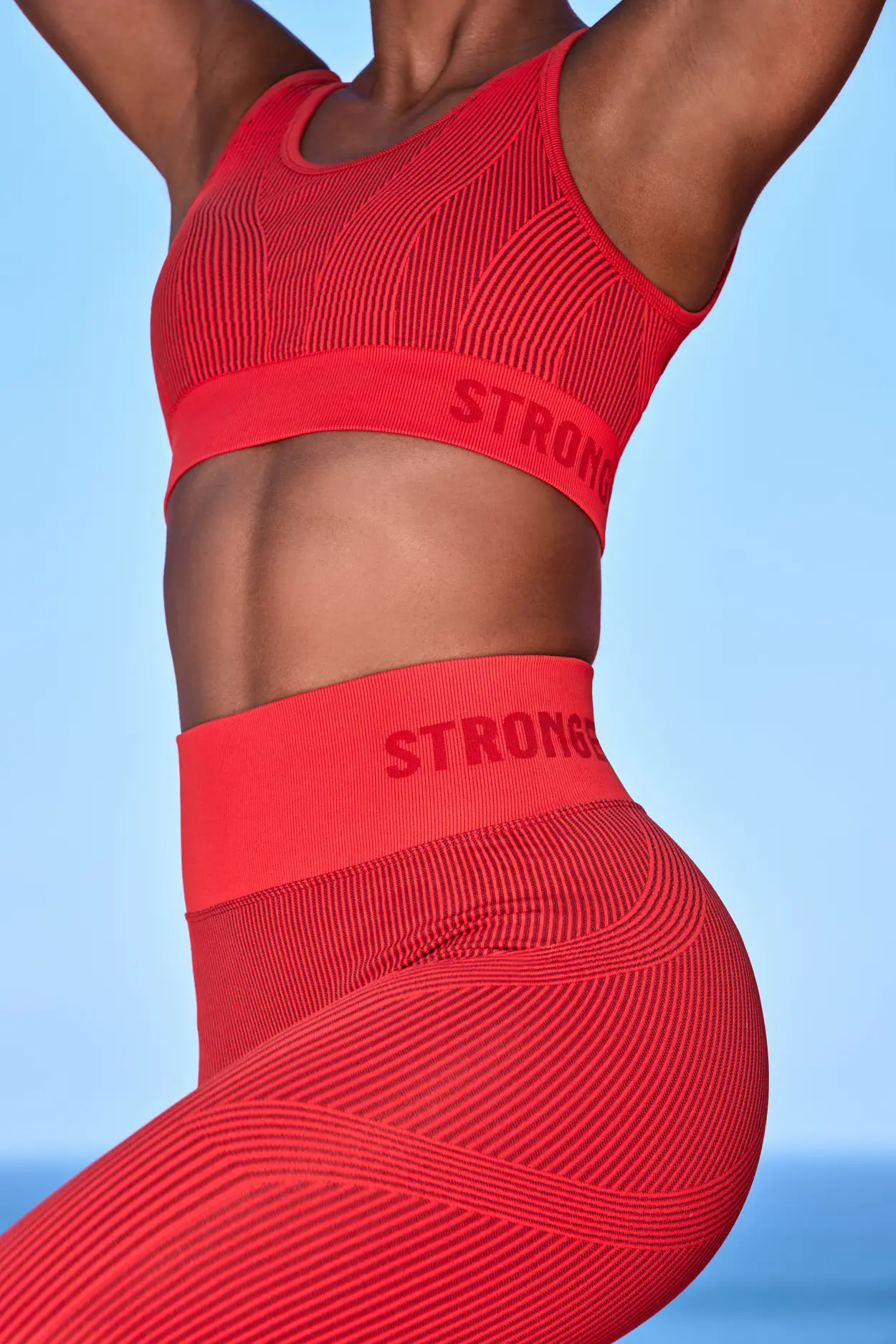 Prisma Shimmer Leggings in Strawberry - Get Yours Now!