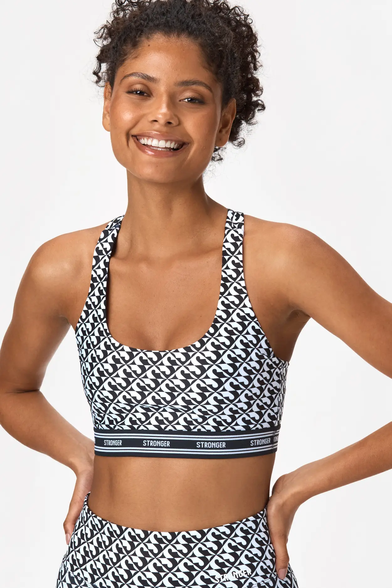 All In Motion Soft Strappy Black Sports Bra Size M - $8 (50% Off Retail) -  From Jan