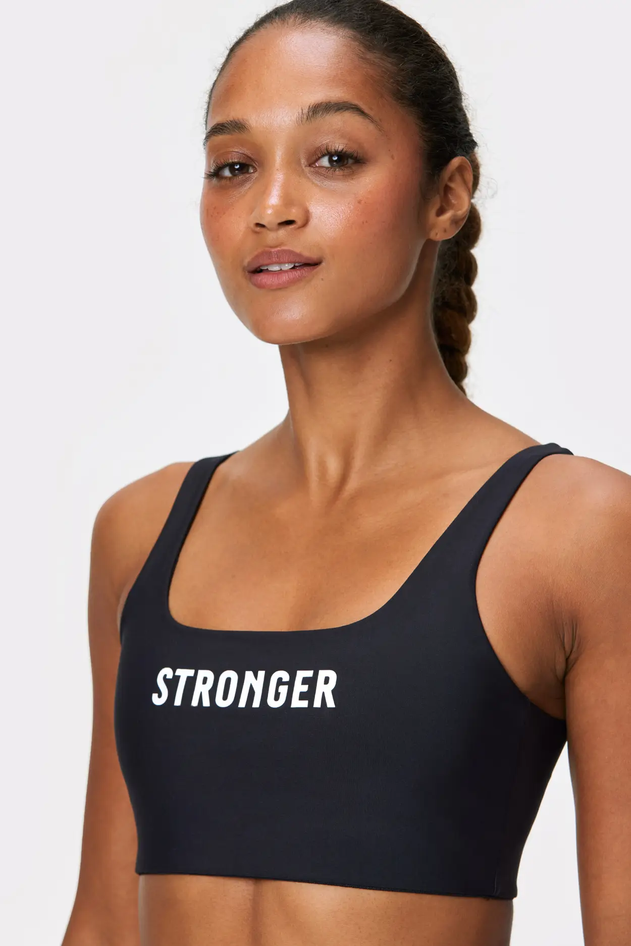 Bella Bonded Bra - M - BANDIER  Sports bra design, Bra, Black and