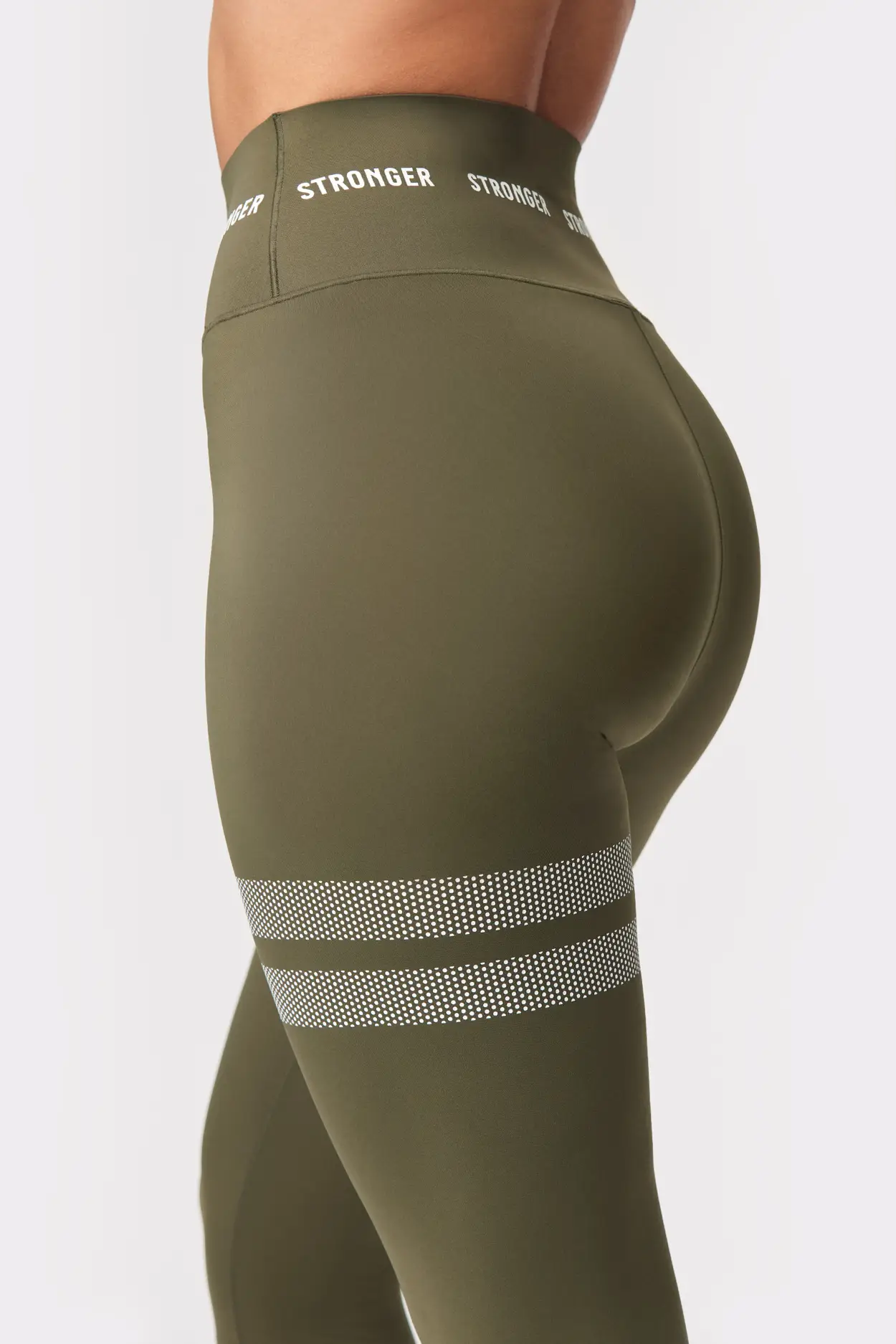 Olive Green Scrunch Leggings – Morgainz Collection