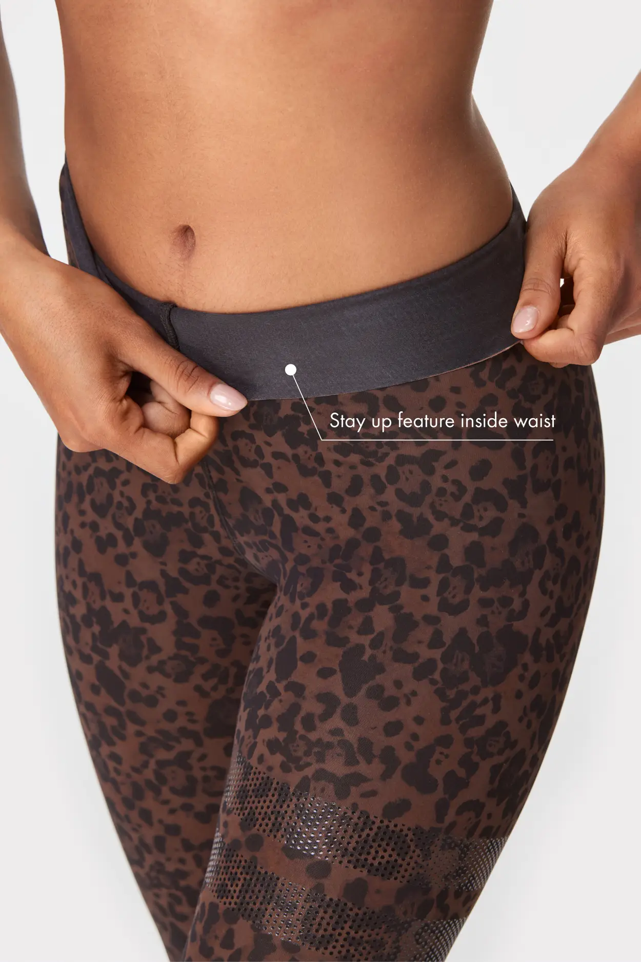 Cotton leopard print leggings best sale