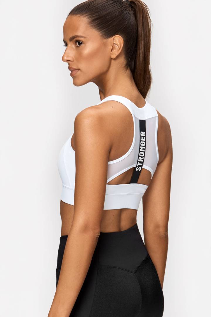All white workout set ♡ One of my go-to's because it's