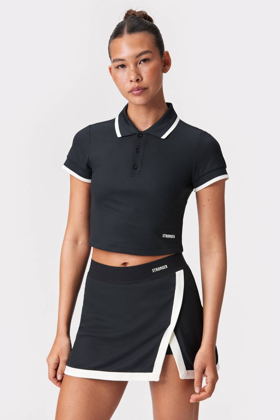 Cropped Piké Top