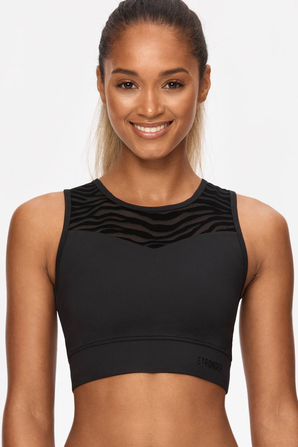 Serenity Crop Top Black